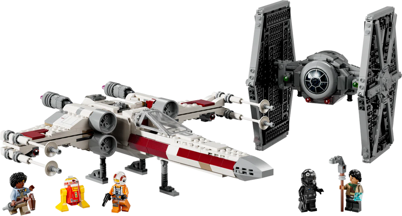 Cargue la imagen en el visor de la galería, Lego: Star Wars - TIE Fighter &amp; X-Wing Mash-up Figure
