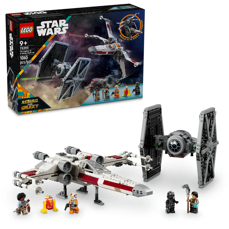 Cargue la imagen en el visor de la galería, Lego: Star Wars - TIE Fighter &amp; X-Wing Mash-up Figure
