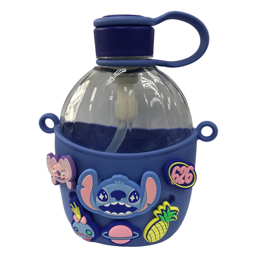Disney Lilo & Stitch - Snack Attack 22.5oz Water Bottle w/ Charms