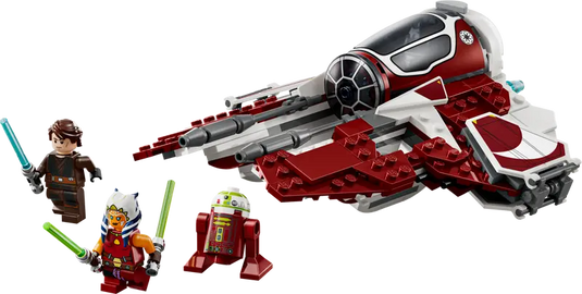 LEGO Star Wars The Clone Wars Ahsoka's Jedi Interceptor Spaceship Building Toy