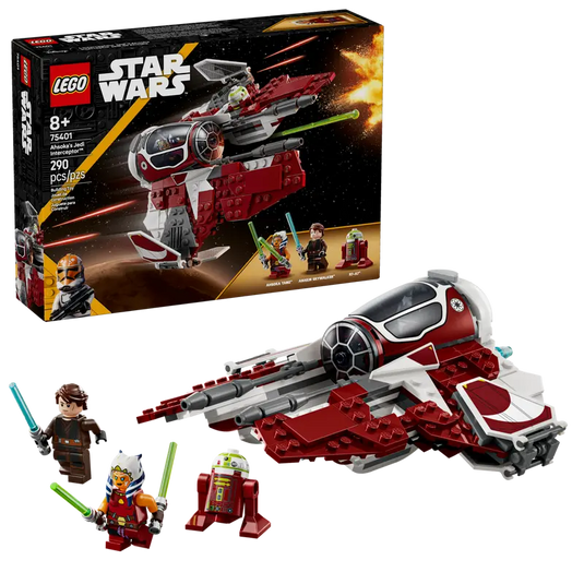 LEGO Star Wars The Clone Wars Ahsoka's Jedi Interceptor Spaceship Building Toy