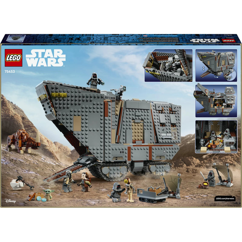 Cargue la imagen en el visor de la galería, Lego Star Wars - Offworld Sandcrawler™ and Mudhorn Building Toy Figure
