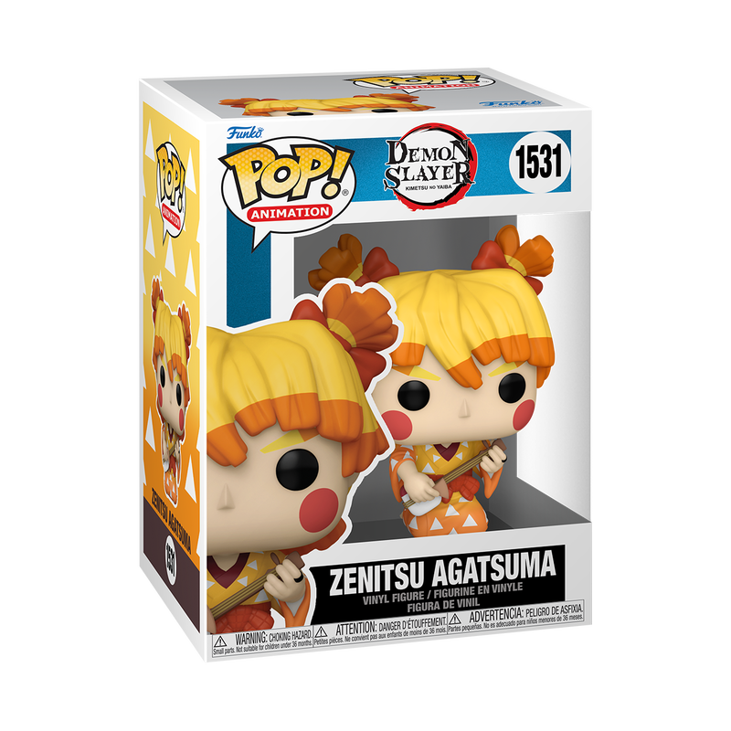 Chargez l&#39;image dans la visionneuse de la galerie, Funko POP! Animation: Demon Slayer - Zenitsu Agatsuma In Kimono Vinyl Figure
