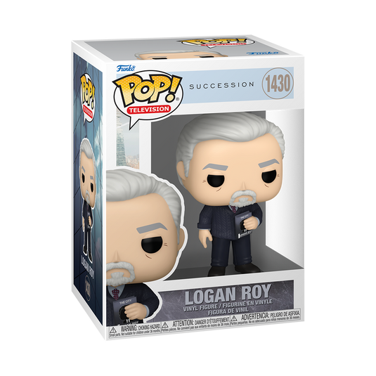 Funko Pop Television - Succession! Logan Roy Vinyl Figure