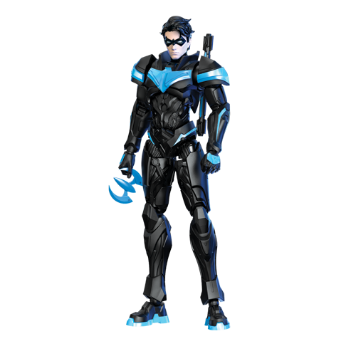 Cargue la imagen en el visor de la galería, Blokees: DC Comics - Champion Class Nightwing Brick Toy
