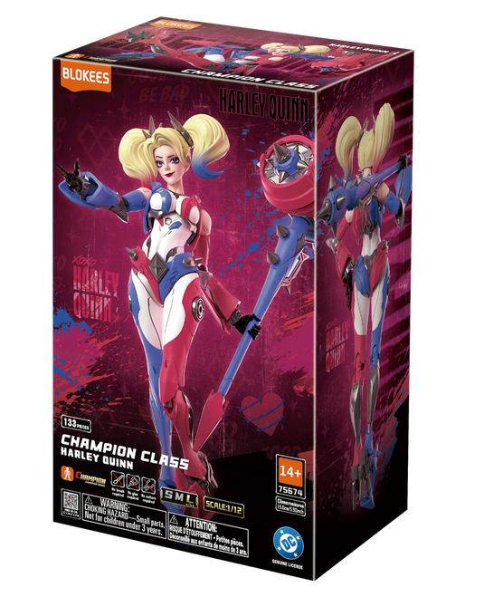 Blokees: DC Comics - Champion Class Harley Quinn Brick Toy