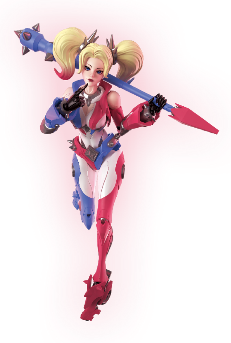 Chargez l'image dans la visionneuse de la galerie, Blokees: DC Comics - Champion Class Harley Quinn Brick Toy
