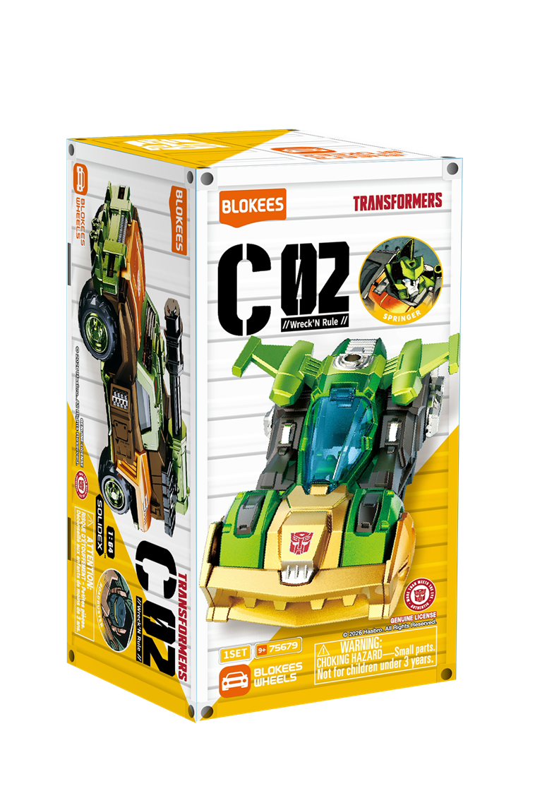 Cargue la imagen en el visor de la galería, Blokees: Transformers - Wheels Transformers C02 Brick Toy Blind Box
