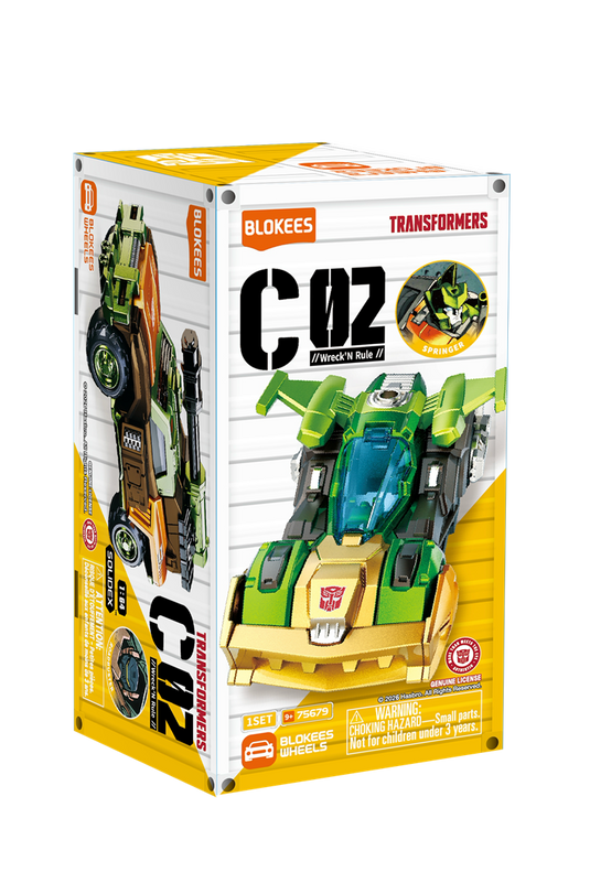 Blokees: Transformers - Wheels Transformers C02 Brick Toy Blind Box