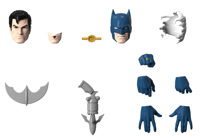 Cargue la imagen en el visor de la galería, Blokees: DC Comics - Champion Class Batman (Hush) Brick Toy
