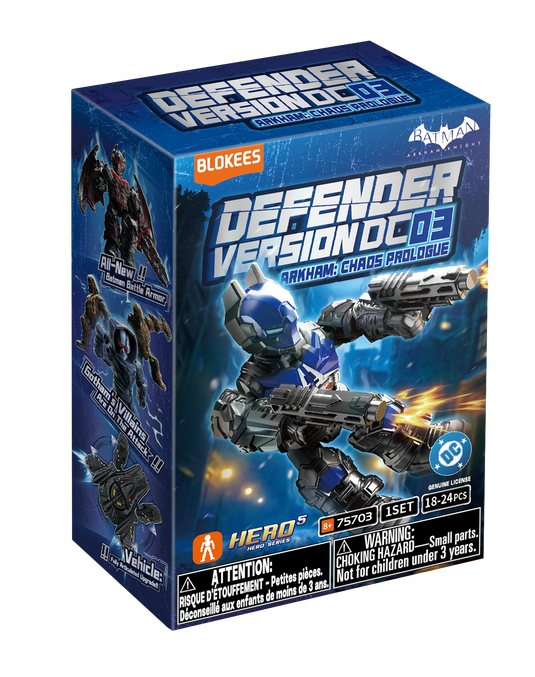 Blokees: DC Comics - Defender Version DC ARKHAM Chaos Prologue Brick Toy Blind Box