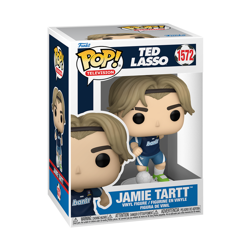 Funko Pop Television - Ted Lasso! Jamie Tartt With Ball Vinyl Figure