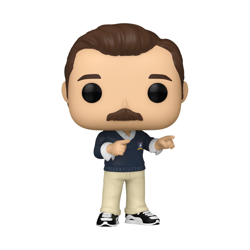 Cargue la imagen en el visor de la galería, Funko Pop Television: Ted Lasso - Ted Lasso Pointing Vinyl Figure
