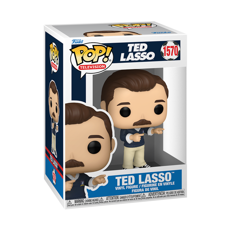 Cargue la imagen en el visor de la galería, Funko Pop Television: Ted Lasso - Ted Lasso Pointing Vinyl Figure
