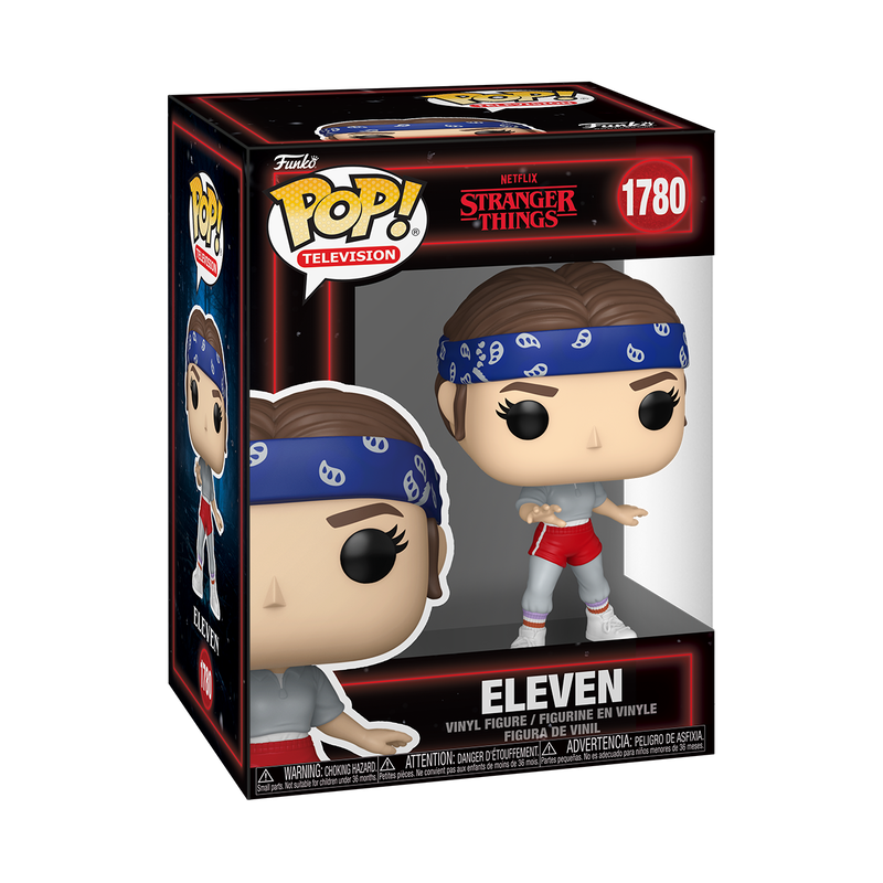 Cargue la imagen en el visor de la galería, Funko POP! TV: Stranger Things Season 4 - Eleven With Bandana Vinyl Figure

