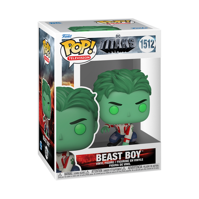 Funko Pop! DC: Titans - Beast Boy Vinyl Figure