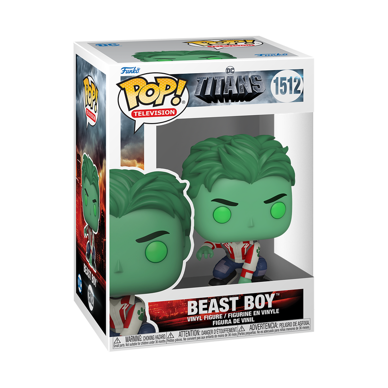 Load image into Gallery viewer, Funko Pop! DC: Titans - Beast Boy Vinyl Figure
