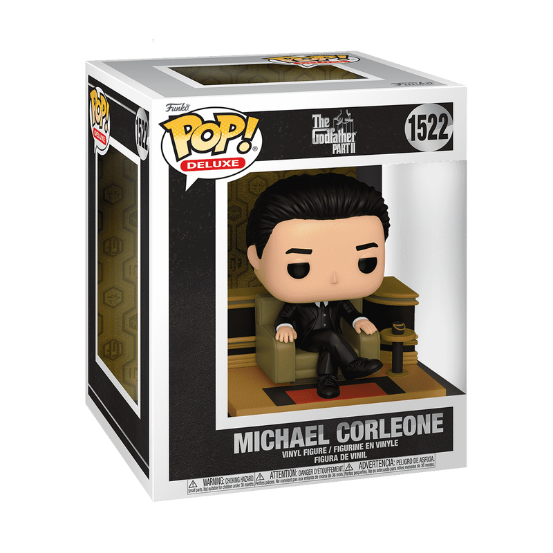 Load image into Gallery viewer, Funko Pop! Deluxe: The Godfather - Michael Corleone in Chair Vinyl Figure
