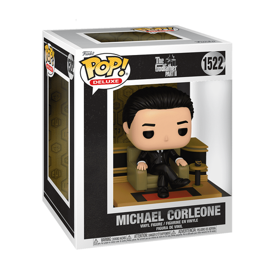 Funko Pop! Deluxe: The Godfather - Michael Corleone in Chair Vinyl Figure