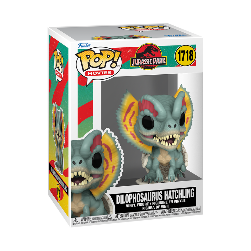 Chargez l&#39;image dans la visionneuse de la galerie, Funko POP! Movies: Jurassic World - Dilophosaurus Hatchling Vinyl Figure
