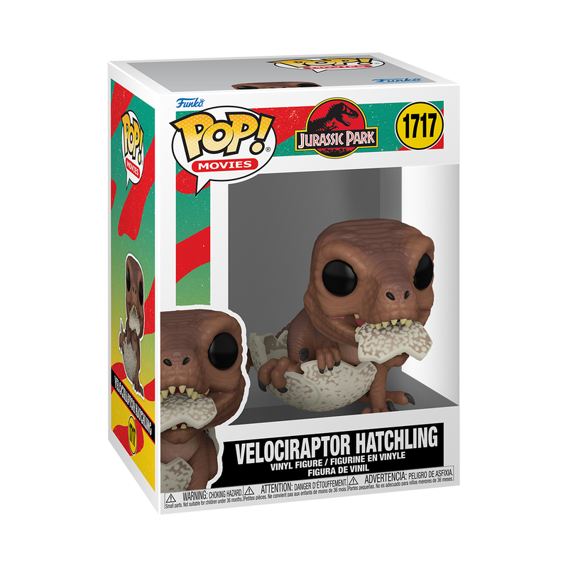 Chargez l&#39;image dans la visionneuse de la galerie, Funko POP! Movies: Jurassic Park - Velociraptor Hatchling Vinyl Figure
