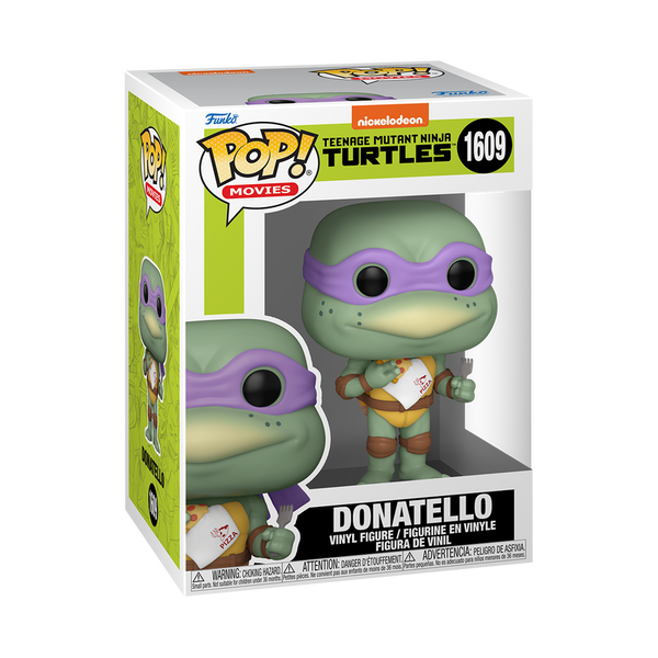 Funko POP Movie: Teenage Mutant Ninja Turtles - Donatello With Pizza Slice Vinyl Figure