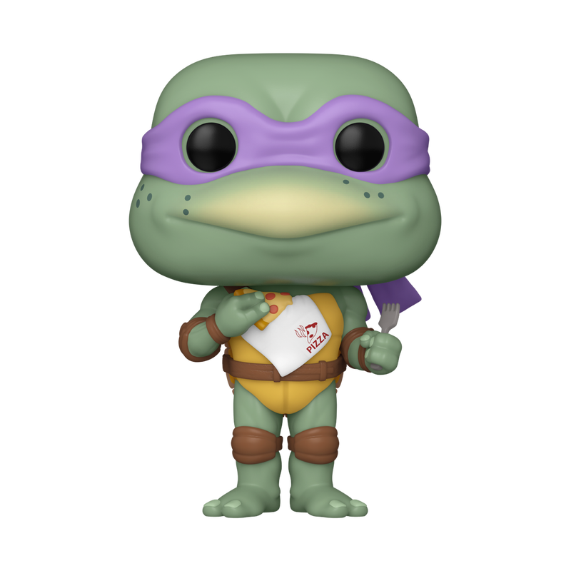 Cargue la imagen en el visor de la galería, Funko POP Movie: Teenage Mutant Ninja Turtles - Donatello With Pizza Slice Vinyl Figure
