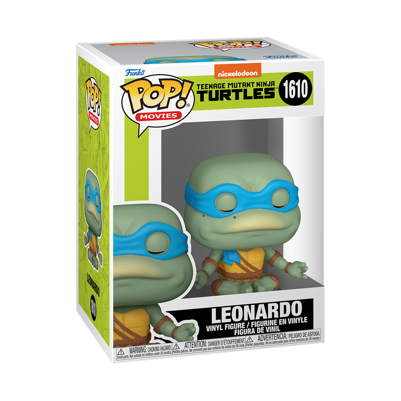 Cargue la imagen en el visor de la galería, Funko POP Movie: Teenage Mutant Ninja Turtles - Leonardo Meditating Vinyl Figure
