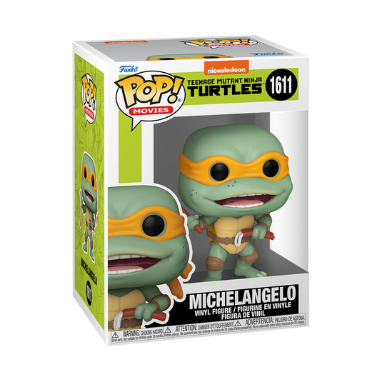 Funko POP Movie: Teenage Mutant Ninja Turtles - Michelangelo With sausage Nunchuck Vinyl Figure