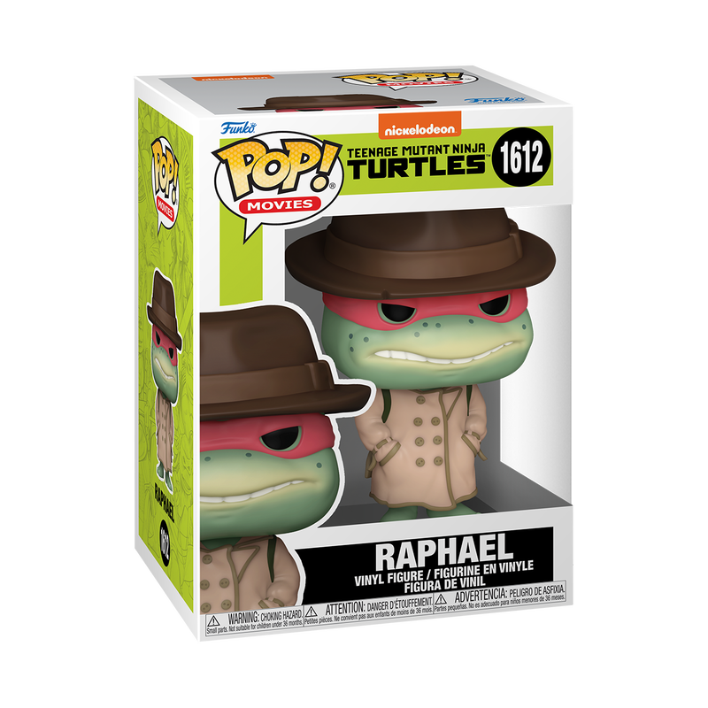 Cargue la imagen en el visor de la galería, Funko POP! Movies: Teenage Mutant Ninja Turtles - Raphael in Trench Coat Vinyl Figure
