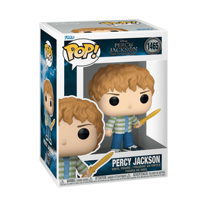 Funko POP! Disney: Percy Jackson And The Olympians - Percy Jackson with Riptide Vinyl Figure