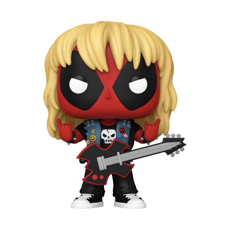 Cargue la imagen en el visor de la galería, Funko POP! Marvel: Heavy Metal Deadpool Vinyl Figure
