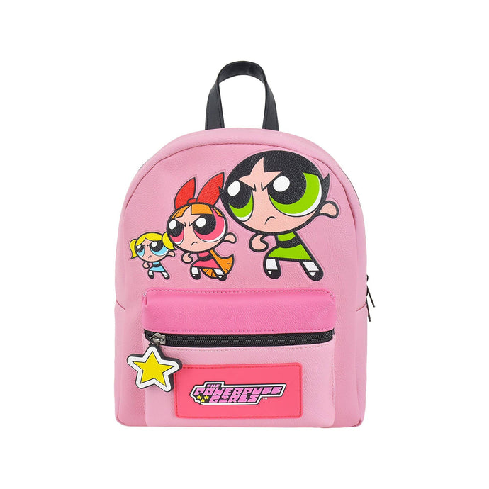 Power Puff Girls Pow Crescent Art Mini Backpack