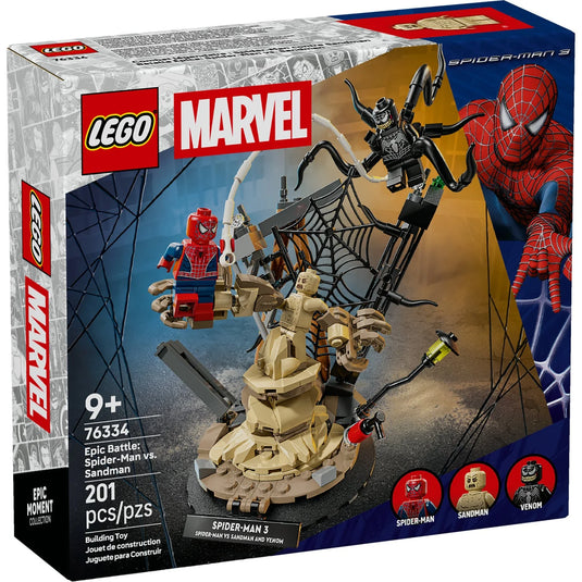 LEGO Marvel Spider-Man - Spider-Man vs. Sandman Figure