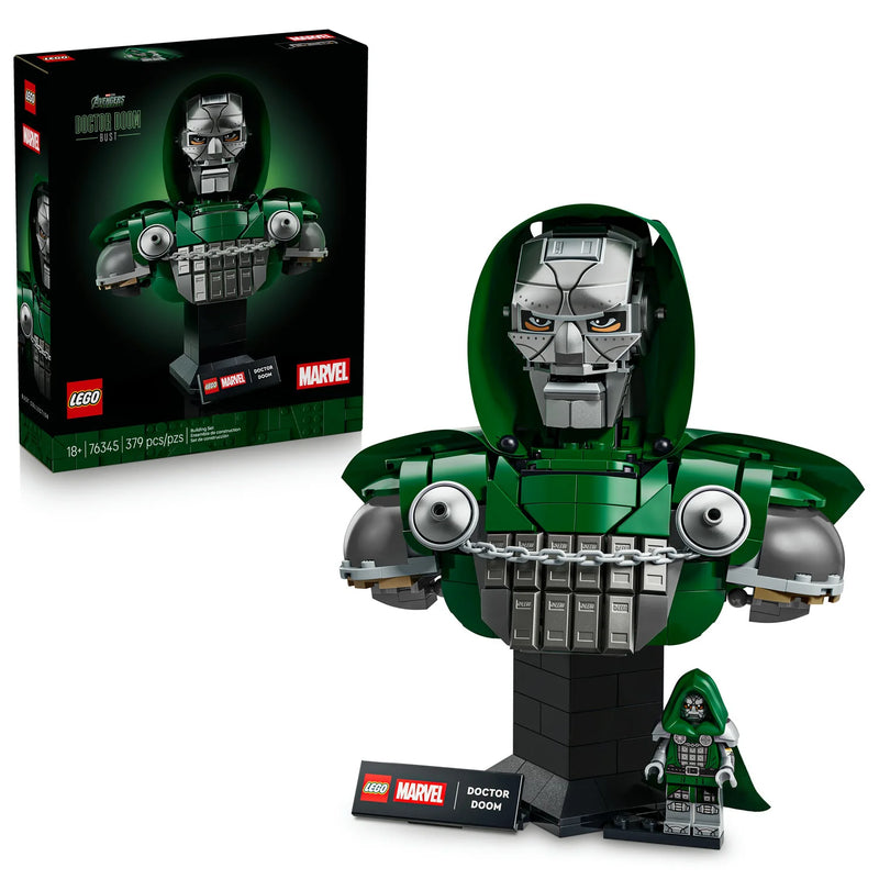 Cargue la imagen en el visor de la galería, LEGO Marvel Doctor Doom - Bust Figure
