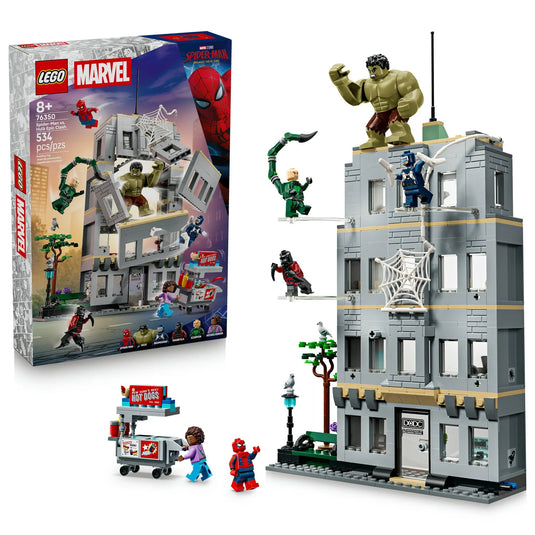 LEGO Marvel Spider-Man - Spider-Man vs. Hulk Epic Clash Figure