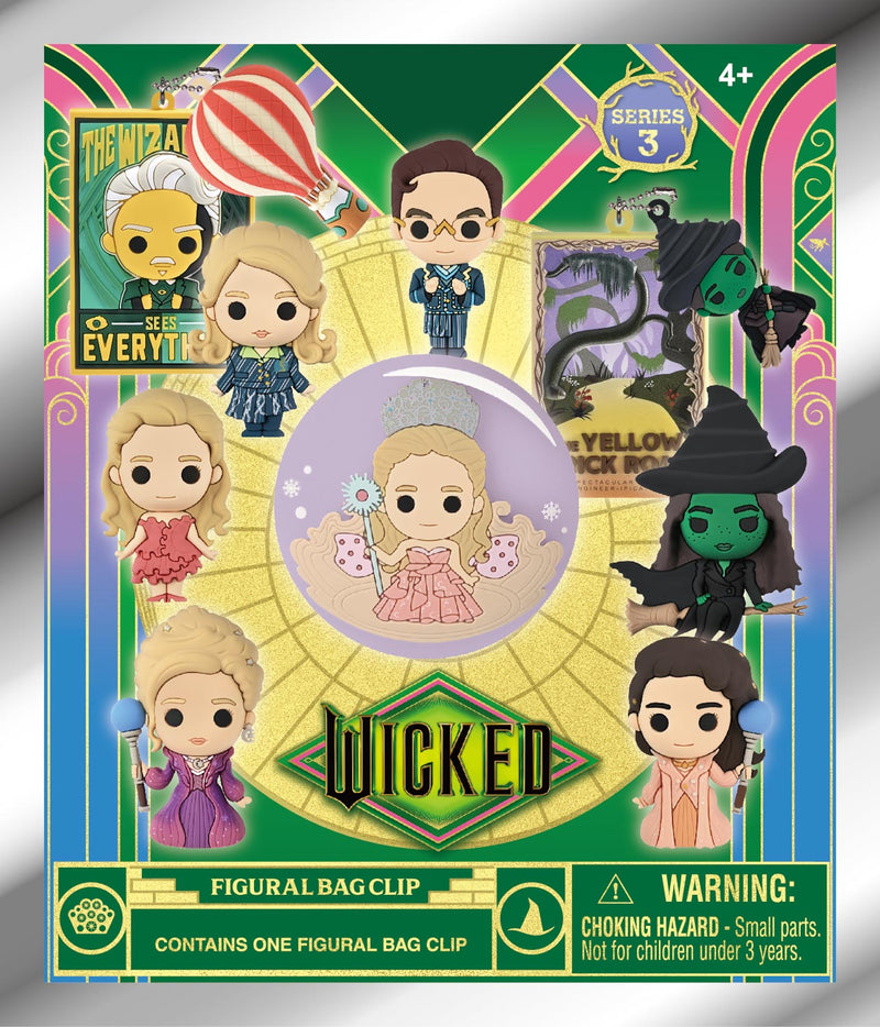 Cargue la imagen en el visor de la galería, Monogram Wicked 3D Foam Bag Clip, Series 3
