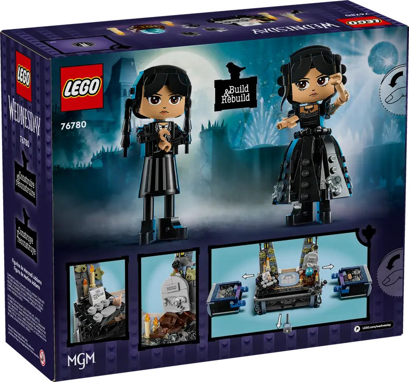 Cargue la imagen en el visor de la galería, Lego: Wednesday Addams Nevermore Academy Figure
