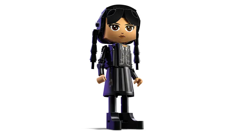 Chargez l&#39;image dans la visionneuse de la galerie, Lego: Wednesday Addams Nevermore Academy Figure
