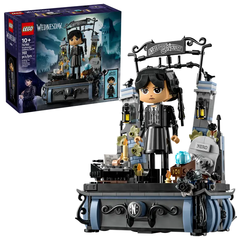 Chargez l&#39;image dans la visionneuse de la galerie, Lego: Wednesday Addams Nevermore Academy Figure
