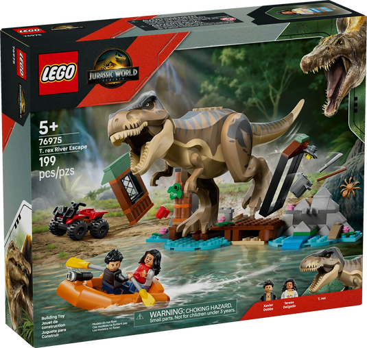 LEGO Jurassic World - T. rex River Escape Figure