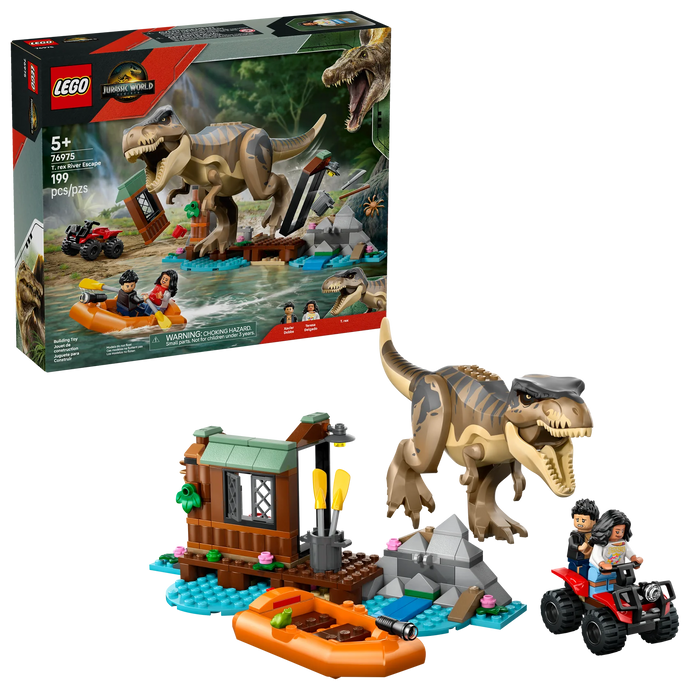 LEGO Jurassic World - T. rex River Escape Figure