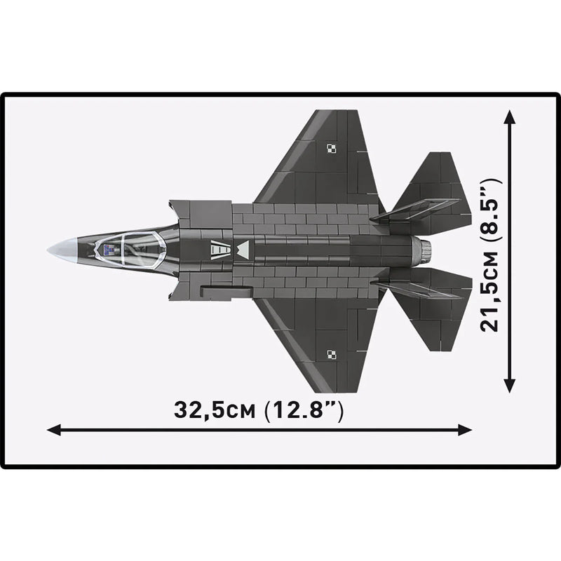 Chargez l'image dans la visionneuse de la galerie, Cobi Armed Forces - F-35B Lightning II "Husarz" Fighter Jet Brick Toy
