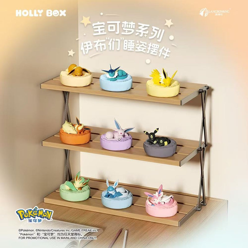 Cargue la imagen en el visor de la galería, Pokemon - Eeveelutions Sleep Pose Series Figures 1Pc Blind Box
