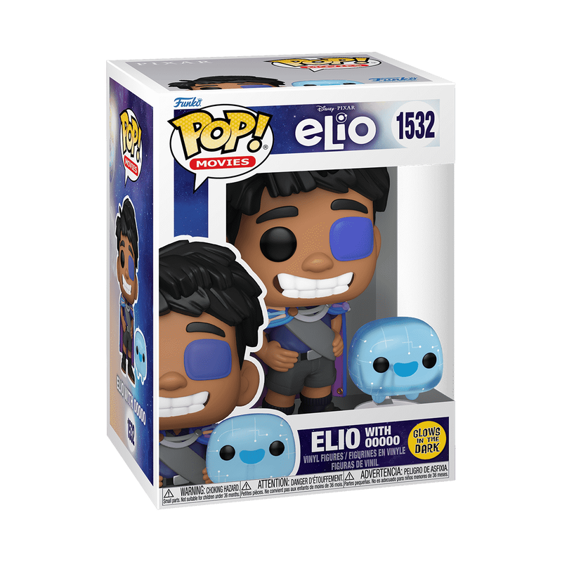 Load image into Gallery viewer, Funko POP! &amp; Buddy Disney Pixar Elio - Elio with OOOOO (Glow) Vinyl Figure
