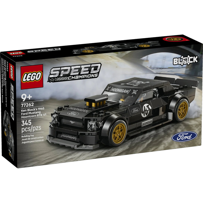 Cargue la imagen en el visor de la galería, Lego Ford - Ken Block's '65 Ford Mustang Hoonicorn V1 Building Toy Figure
