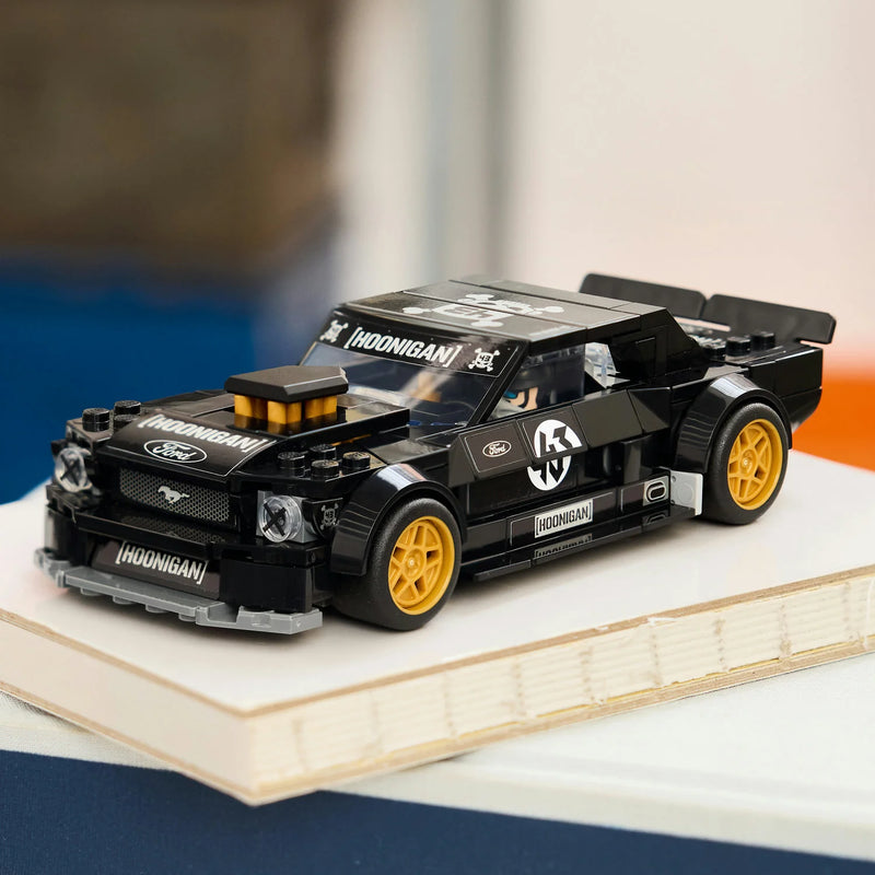 Cargue la imagen en el visor de la galería, Lego Ford - Ken Block's '65 Ford Mustang Hoonicorn V1 Building Toy Figure
