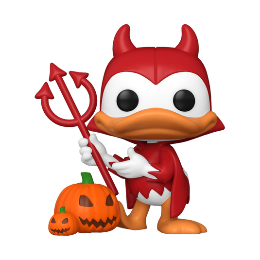 Funko POP! Disney: Mickey & Friends - Devil Donald with Pumpkin Vinyl Figure