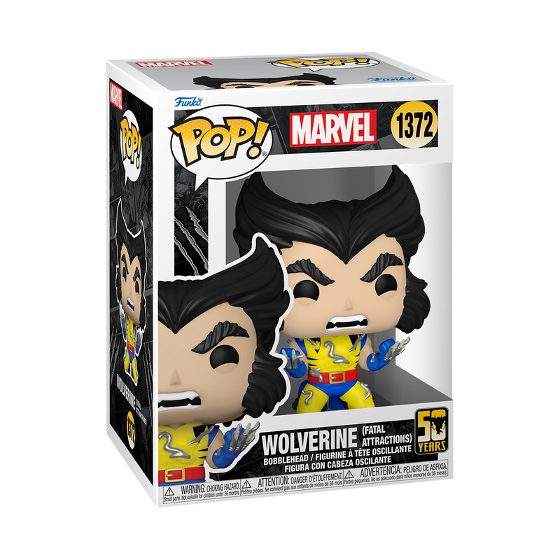 Funko POP! Marvel - Wolverine 50th Anniversary - Fatal Attraction Vinyl Figure