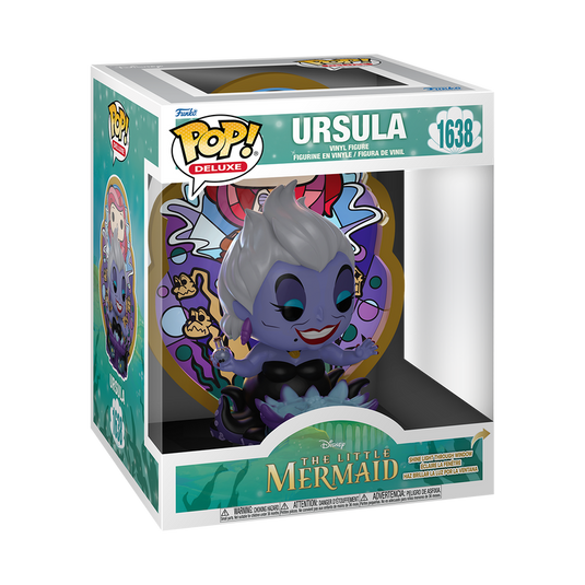 Funko POP! Deluxe: Disney The Little Mermaid - Ursula "Ariel Stained Glass" Vinyl Figure